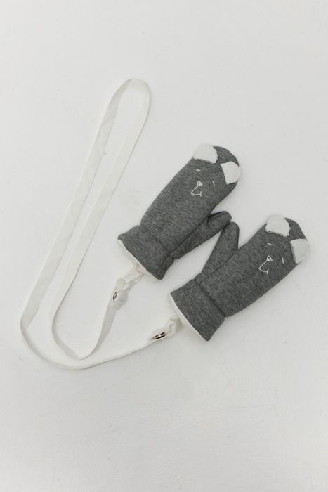 ВАРЕЖКИ ДЕТСКИЕ ЖЭККИ ГРАФИТОВЫЙ МЕЛАНЖ