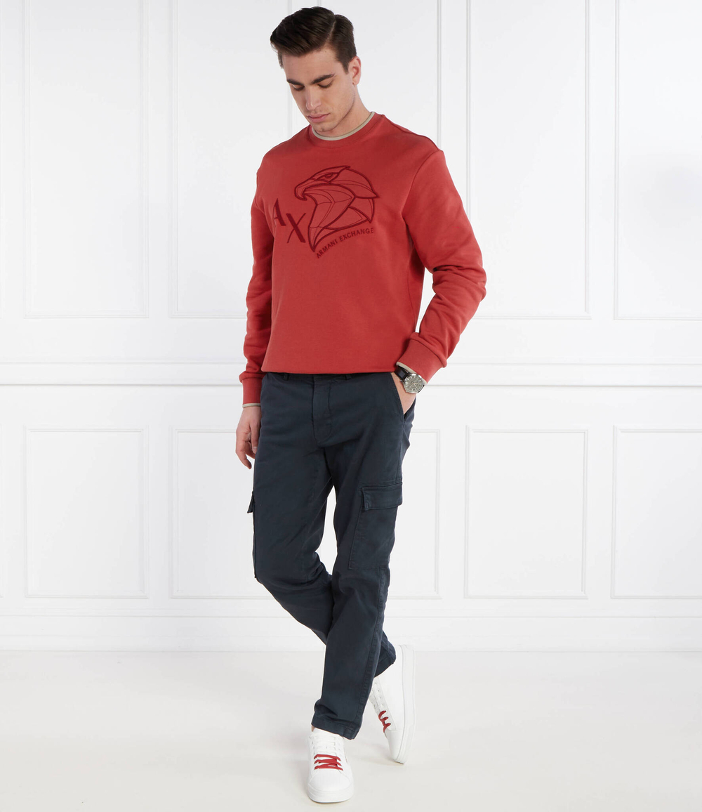 Худи Armani Exchange - бордовый(3DZMHQ ZJ9KZ)