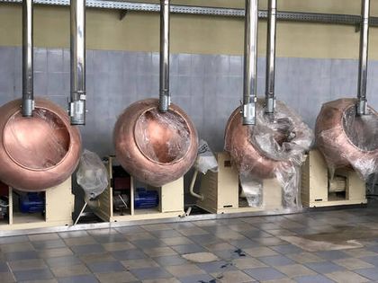 Ведется сборка производственной линии Shochberries