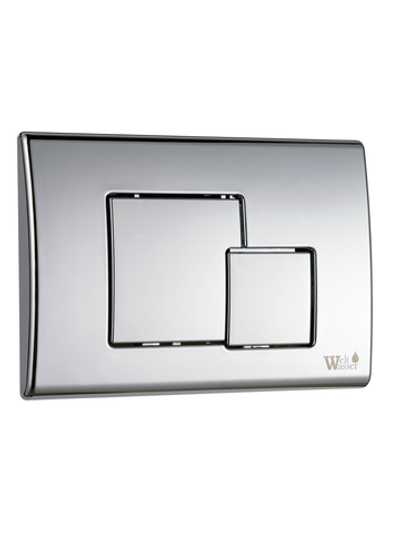 Кнопка нажимная для инсталляции WeltWasser  WW MARBERG 507 SE  10000005953  Квадратная