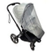 Универсальная серая москитная сетка на всю коляску