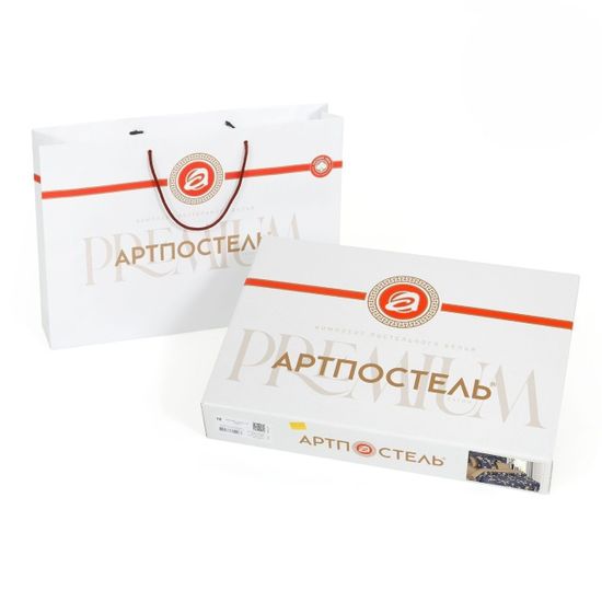 Евро комплект постельного белья Илана сатин