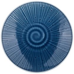 ТАРЕЛКА ЗАКУСОЧНАЯ BRONCO "MIRAGE" 22 СМ СИНЯЯ (МАЛ.УП.2 ШТ/КОР=32ШТ.)