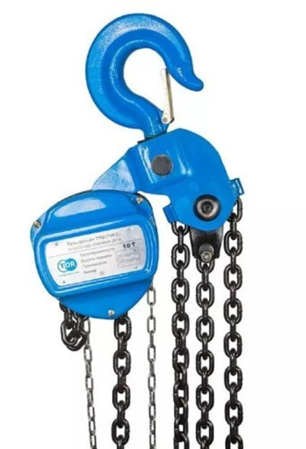 Таль цепная TOR ТРШ 10,0 т, Н= 9.0 м, тип С 1011091 1011091