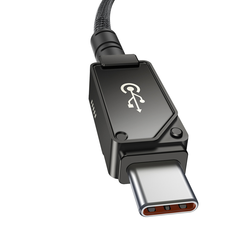 Lightning Кабель Baseus Unbreakable Fast Charging Data Cable Type-C to iP 20W - Cluster Black
