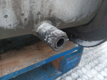 Бак топливный 760L+100L AdBlue