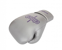 Перчатки боксерские Clinch Undefeated Russian Team серебристые C161RT