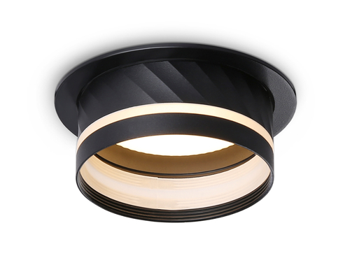 Светильник встраиваемый TN5219 BK черный GX53 D110*50