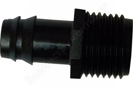 Адаптер для капельной трубки Ø16 мм с наружной резьбой 3/4 КП-7210