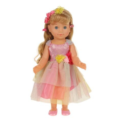 Кукла озвуч. Лиля 40см. музыка-Шаинский, закр. глазки, 3 аксесс, 100 фраз Y40D-POLI08-KARAPUZ-23-RU