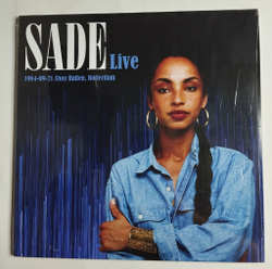 Винтажная виниловая пластинка LP Sade Live 1984-09-21 Ahoy Hallen, Rotterdam (Europe 2024)