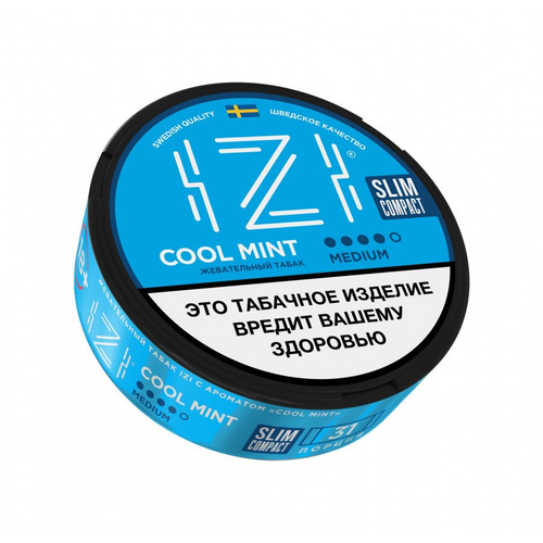 Жевательный табак "IZI SLIM COMPACT" COOL MINT (М)