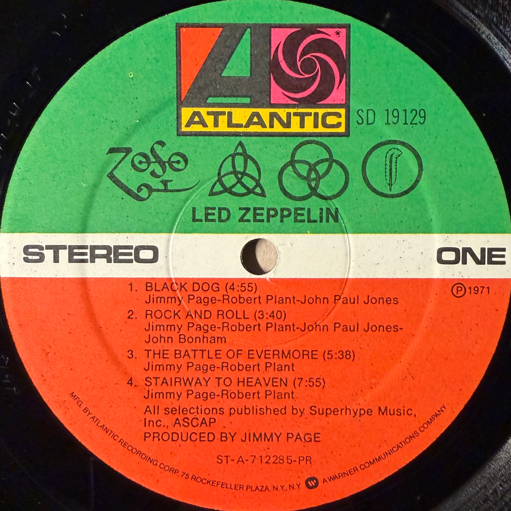 Led Zeppelin - Untitled (США 1982г.)