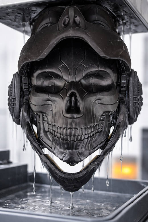 Услуга 3Д печати смолой детализированных изделий