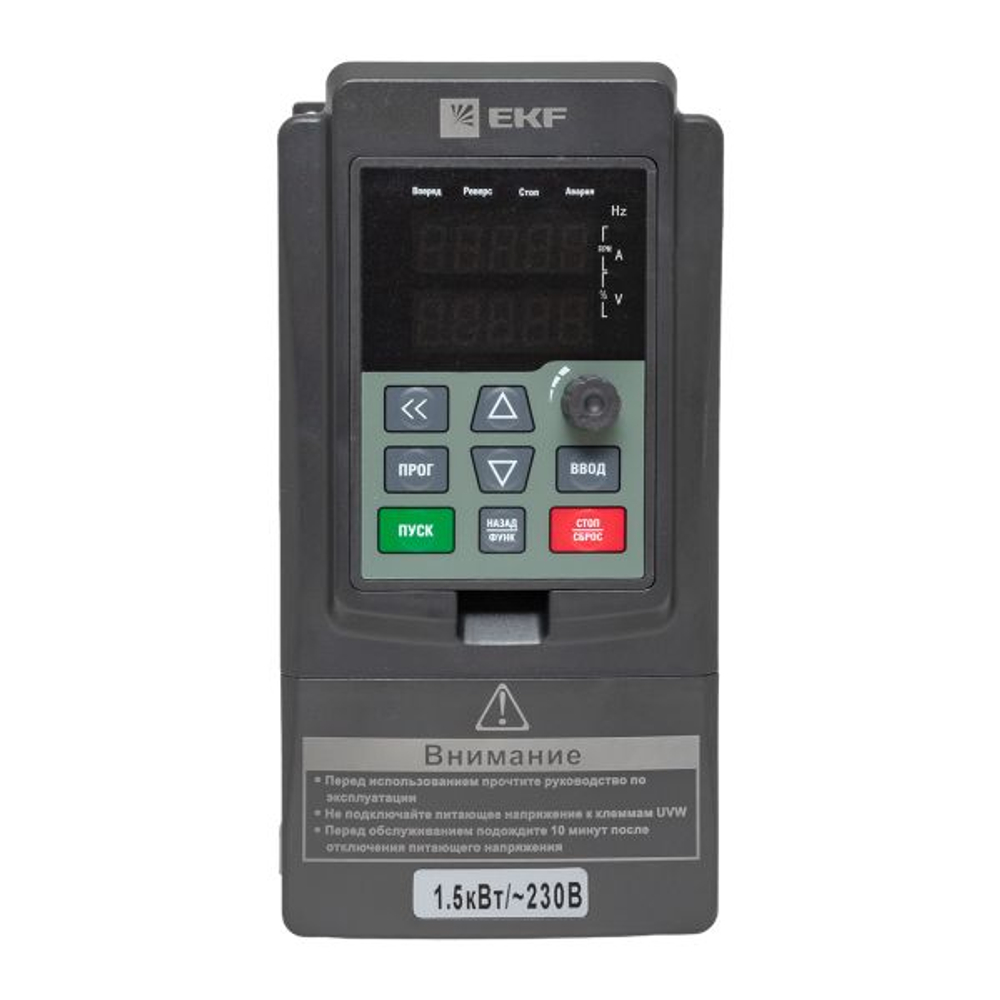 Преобразователь частоты 1,5/2,2кВт 1x230В VECTOR-100 EKF PROxima