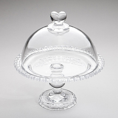 Блюдо на ножке с крышкой 19,5*20,5см "Sweety"