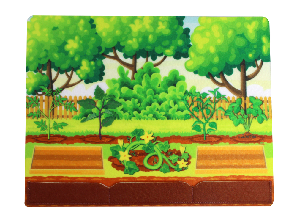 Набор из фетра на липучках Огород