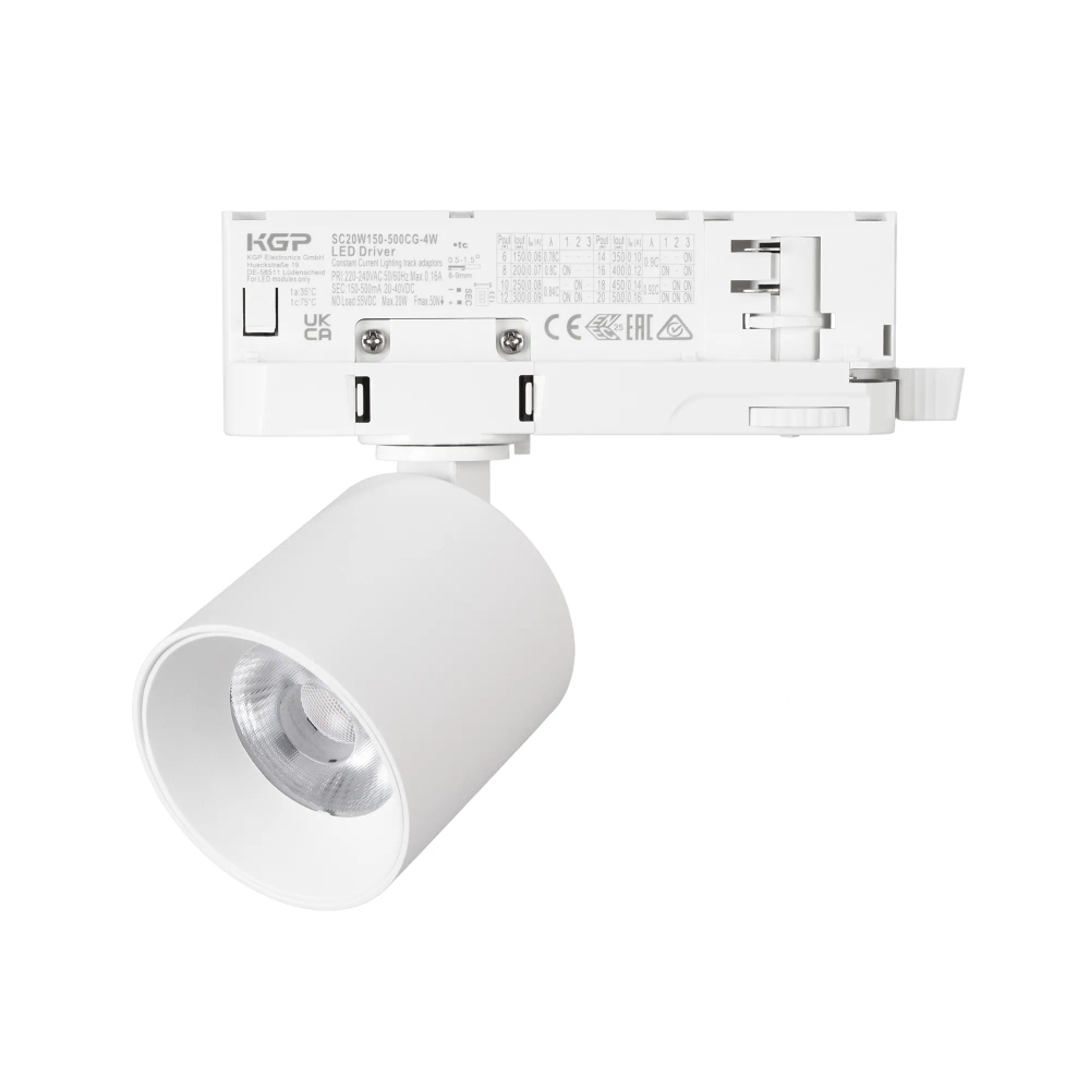 Светильник LGD-DYKE-4TR-R60-8W Warm3000 (WH, 38 deg, 230V) (Arlight, IP20 Металл, 5 лет) 052272