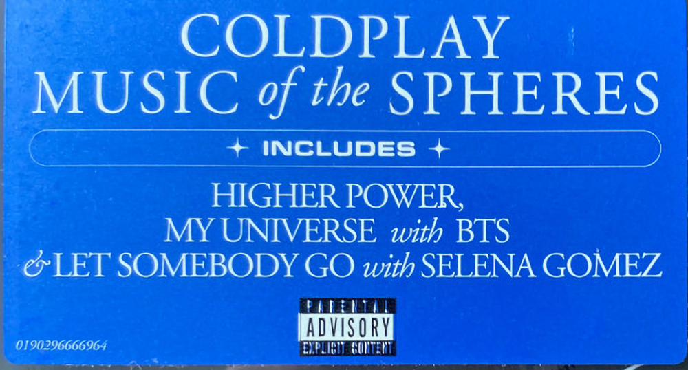 Coldplay / Music Of The Spheres (Coloured Vinyl)(LP)