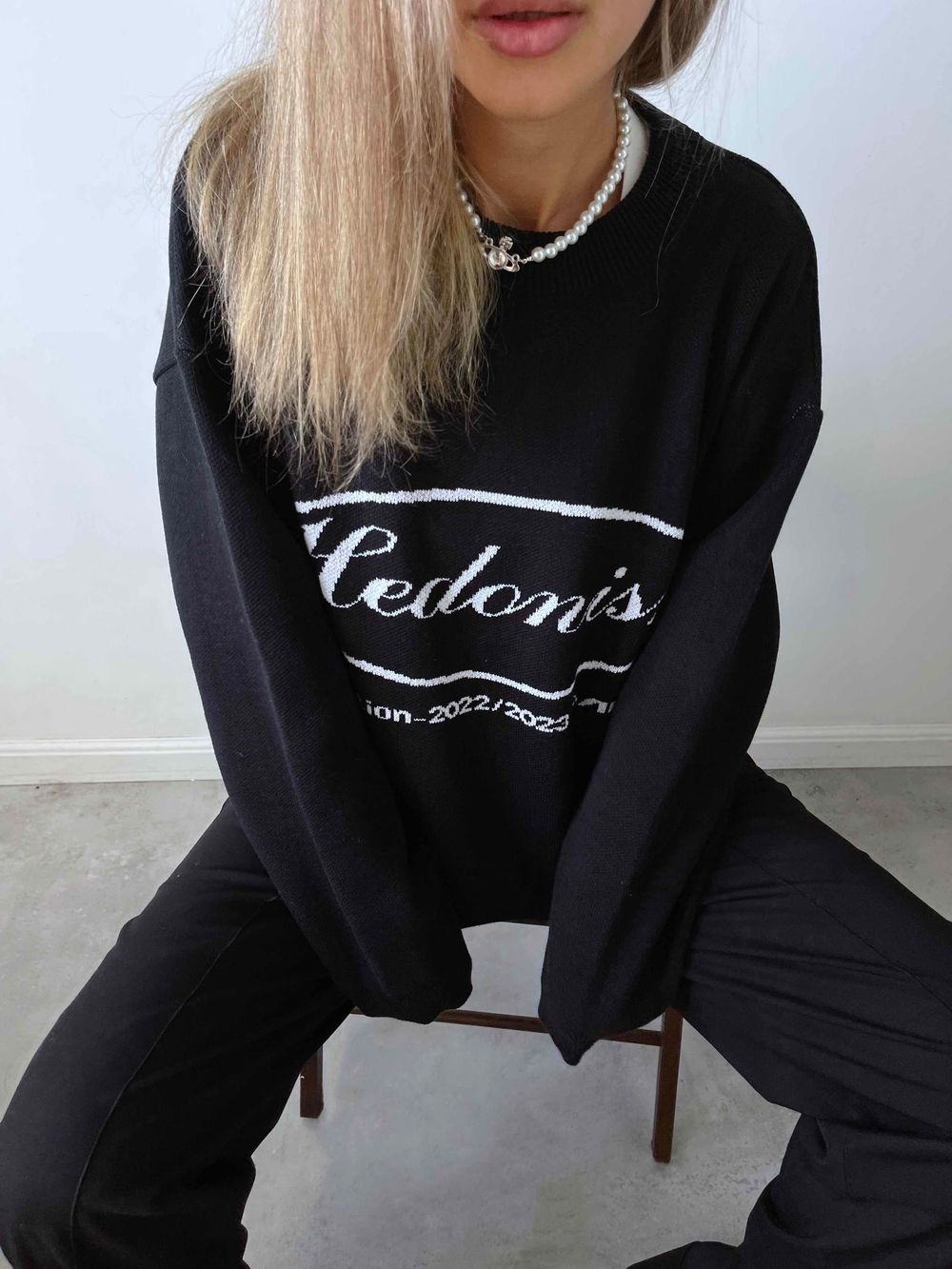 Свитер Sample Studio Hedonism Черный