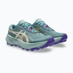 Женские Кроссовки для бега ASICS Trabuco 14 foggy teal/radiant amethyst