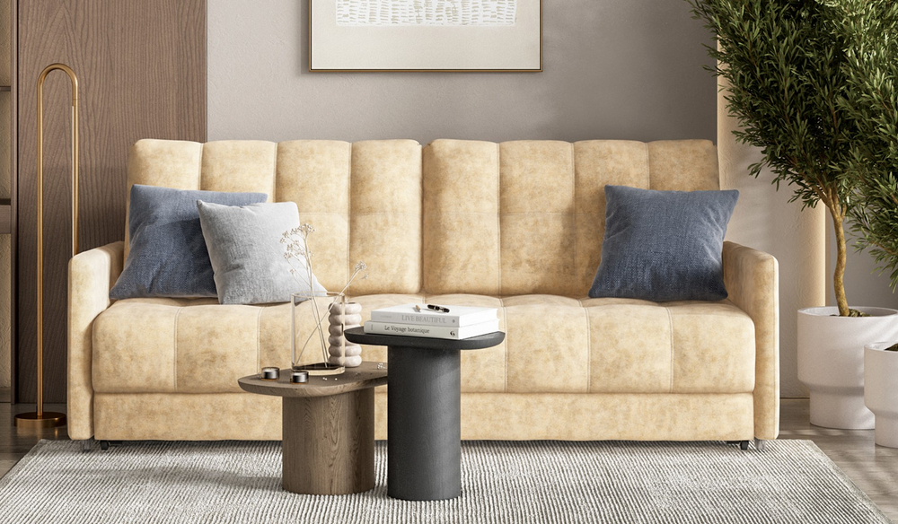 Диван BOSS 2.0 LOFT Велюр Роял шампань