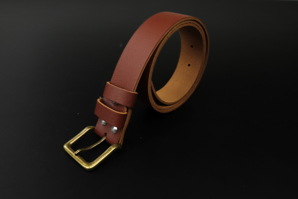 Ремень шоколад + Плита Слон 40мм