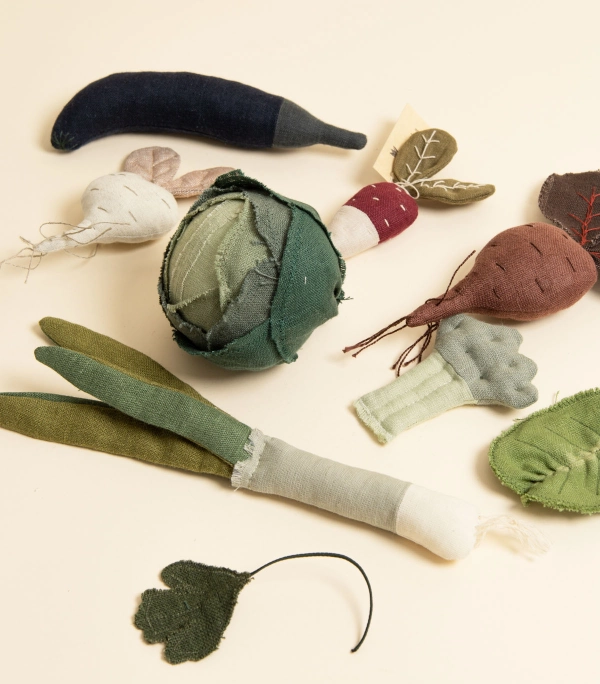 Текстильная игрушка – Овощи | Polyanka Mar