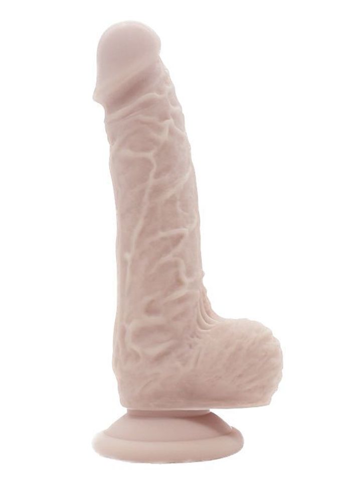 Телесный фаллоимитатор 7.8 Ture Feel Dildo - 18 см.