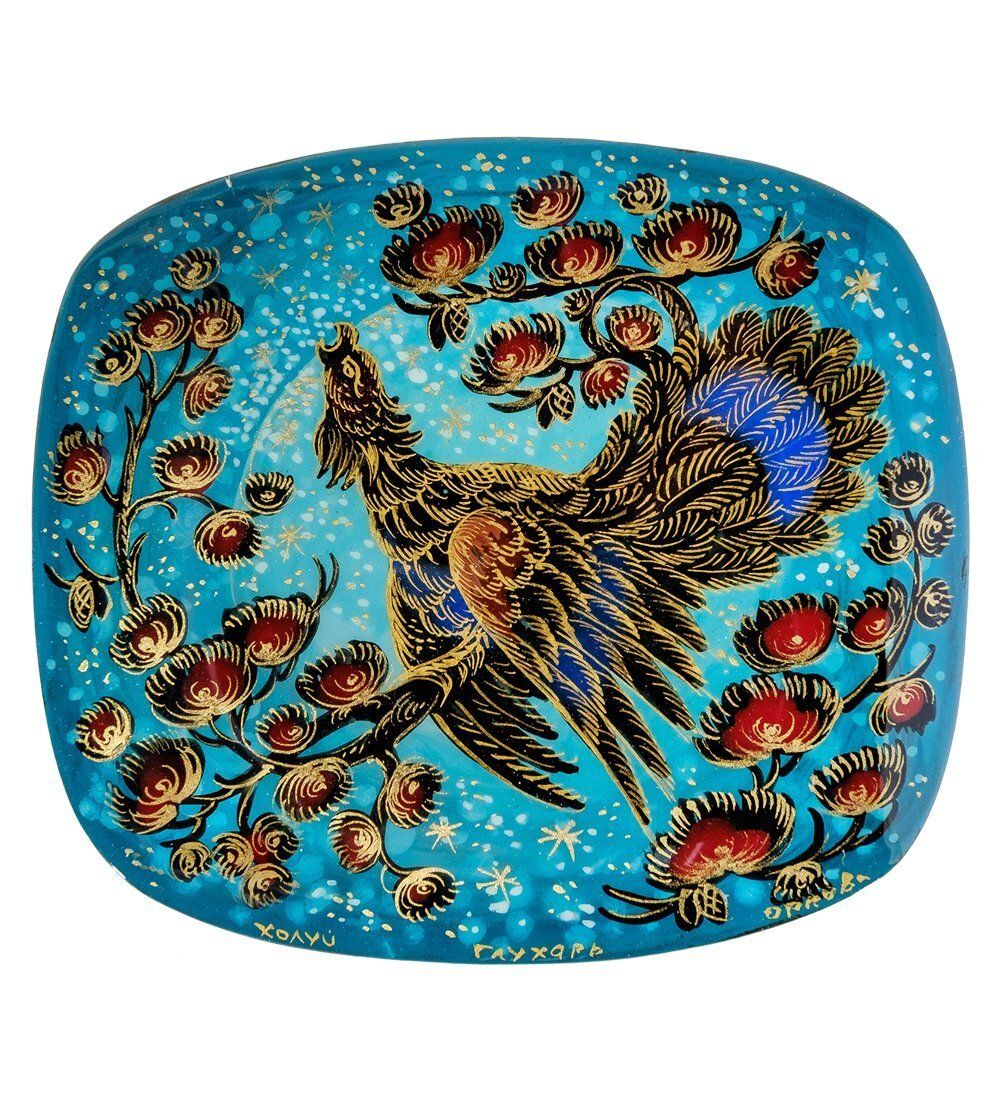 Народные промыслы ШК-45/39-A Шкатулка «Глухарь» исп. Орлова