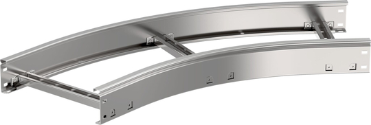 Поворот лестничный 45град 150х400мм R600 LESTA IEK