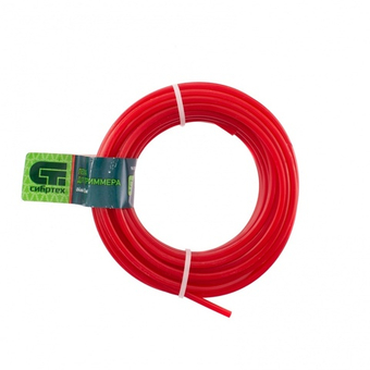 Леска для триммера квадратная, 4.0 мм х 10 м, Сибртех