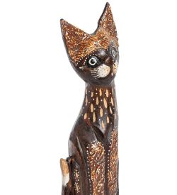 Decor and Gift 99-349 Статуэтка «Кошка» 30 см (албезия, о.Бали)