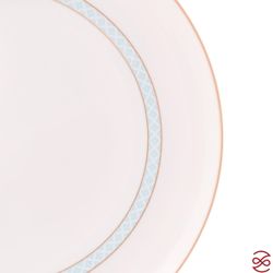 Набор тарелок Falkenporzellan Corvara AERO BLUE-GOLD 27 см (6 шт)