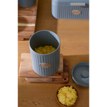 Банка для хранения крупы zinco, 2,2 л, серая