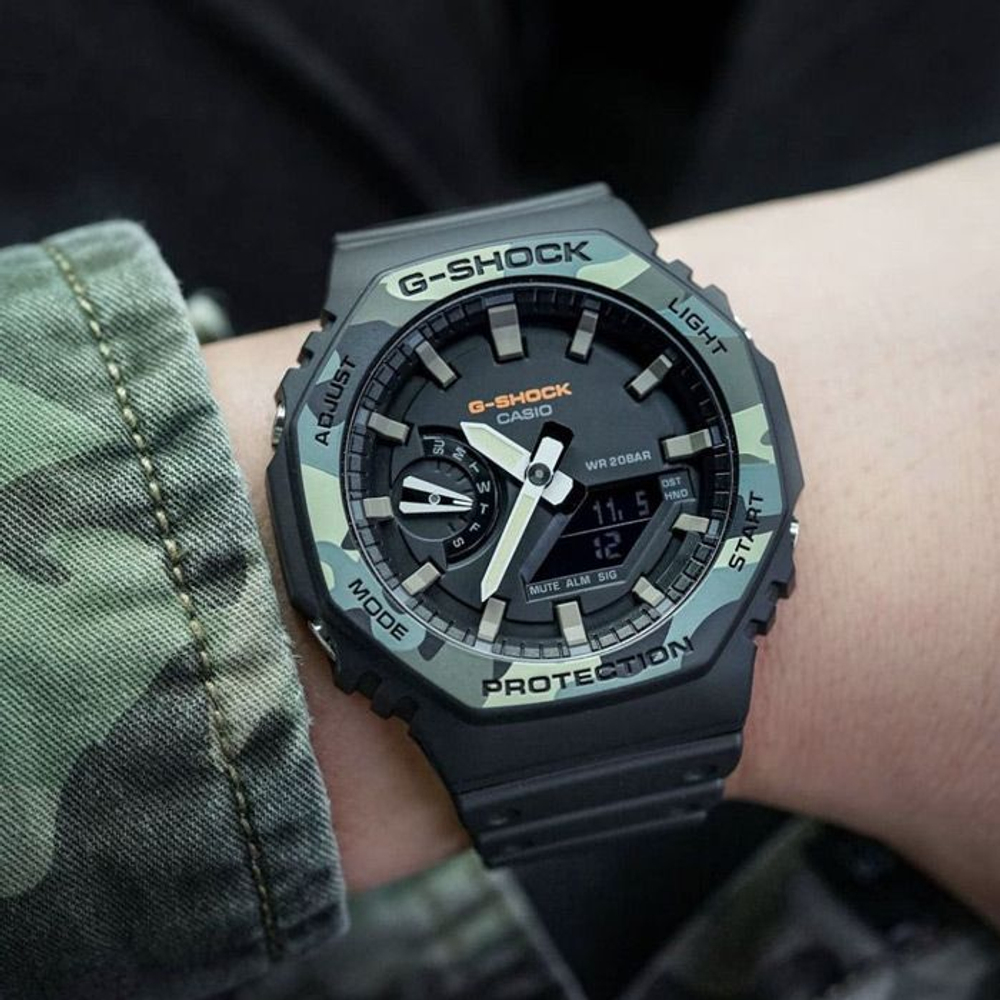 Японские наручные часы Casio G-SHOCK GA-2100SU-1A