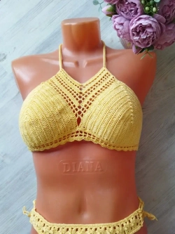 Вязаный купальник