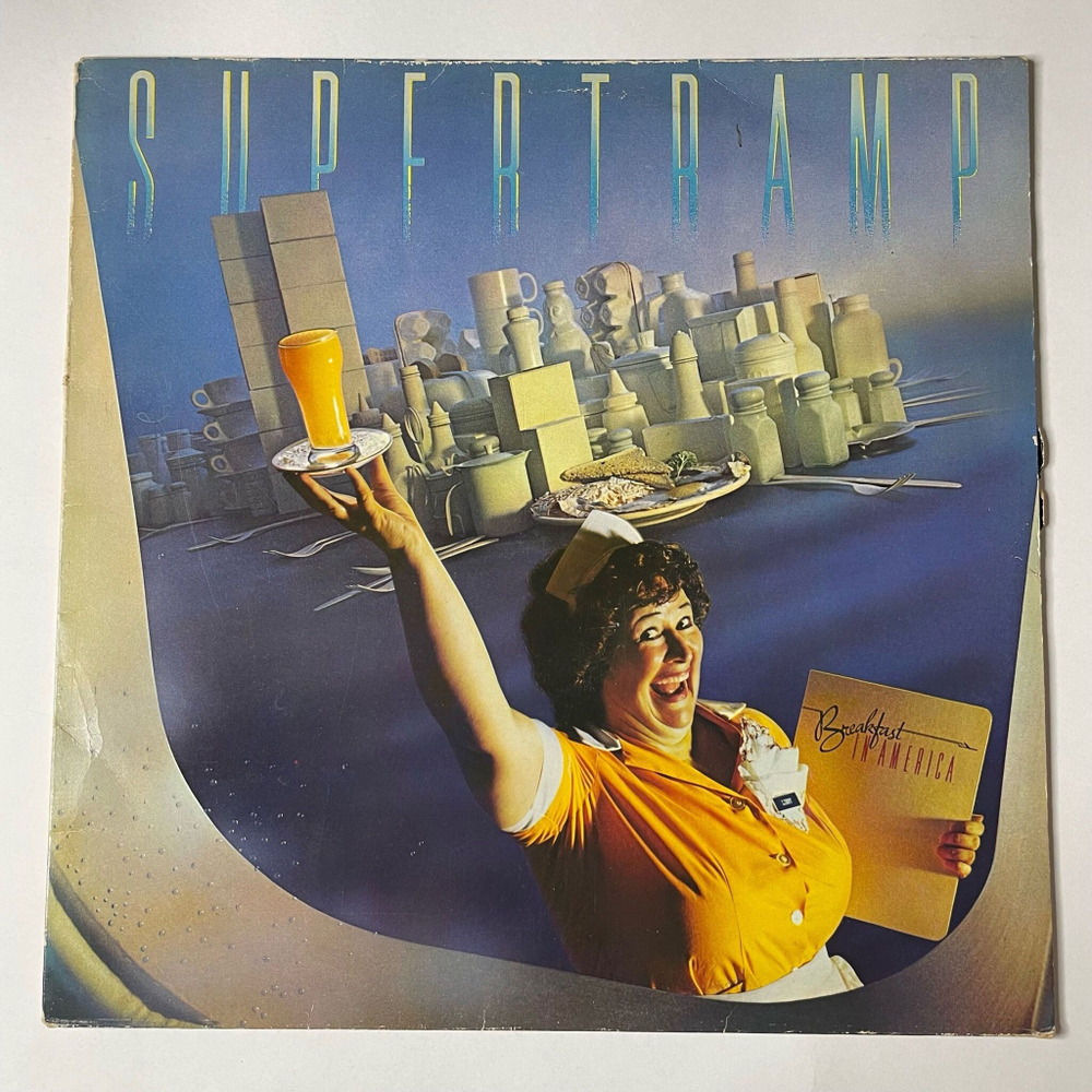Винтажная виниловая пластинка LP Supertramp Breakfast In America (Holland 1979) Casual Conversation