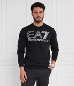 Худи EA7 - черный(6RPM08 PJSHZ)