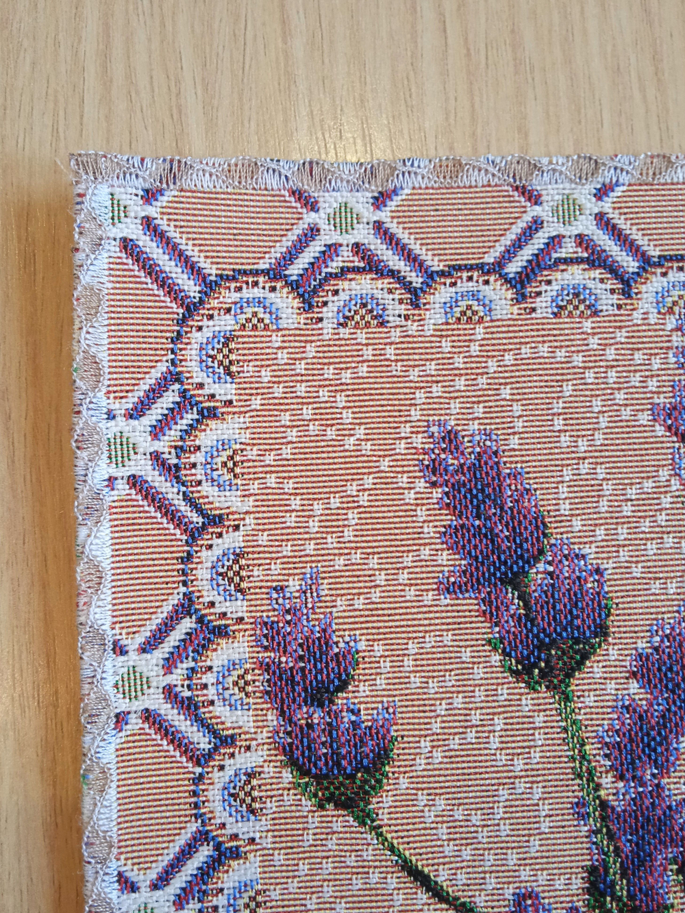 Набор декоративных гобеленовых салфеток Лаванда микс 19х19 (4 шт.)