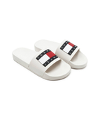 Шлепанцы TOMMY JEANS FLAG POOL SLD ESS Tommy Jeans - белый(EN0EN02115)