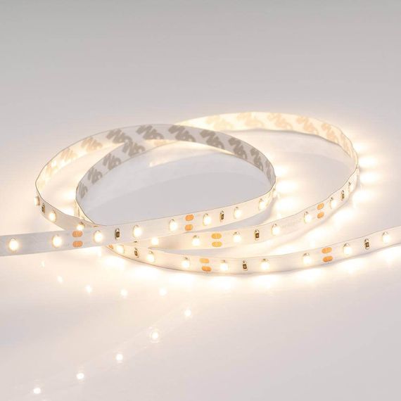 Светодиодная лента Arlight 4,8W/m 60LED/m 3528SMD теплый белый 5M 010597(B)