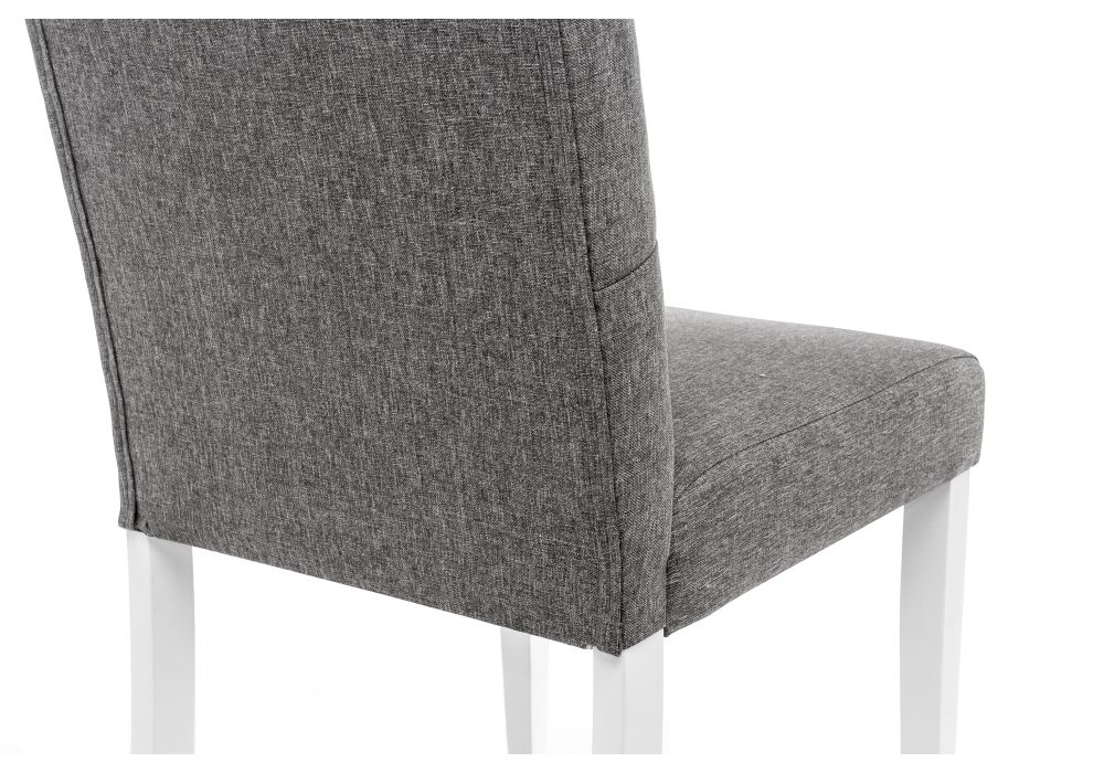 Стул Menson white / fabric pebble