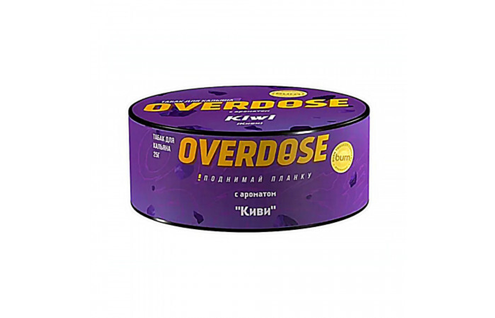 М. Табак для кальяна Overdose Kiwi (Киви), 25г.