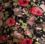 Мужские трусы-боксеры из сетки с яркими розами Rose Boxer (Размер: M) (Цвет: черный)