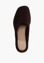 Мюли // Sher // Chocolate // Suede