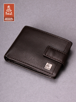 DKB1103R Castanho - Портмоне Dakar с RFID защитой