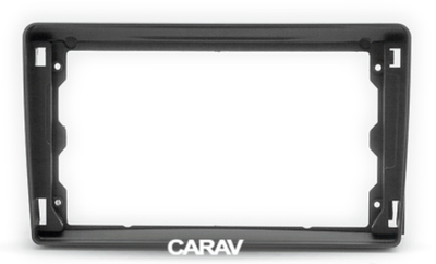 РАМКА FORD Focus, C-Max 05-11; S-Max, Fusion, Transit 06-11; Fiesta, Galaxy 06-08 9" черная CARAV 22-046