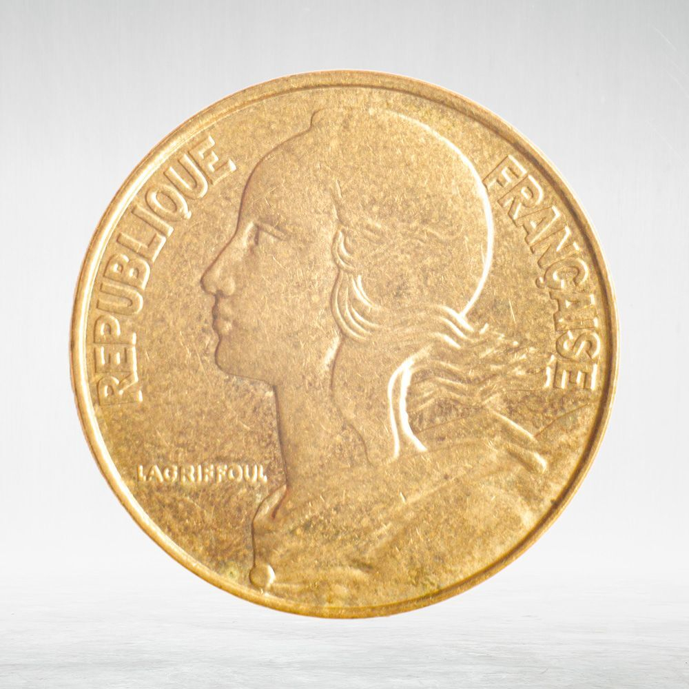 France, 20 Centimes 1993 - Marianne, VF