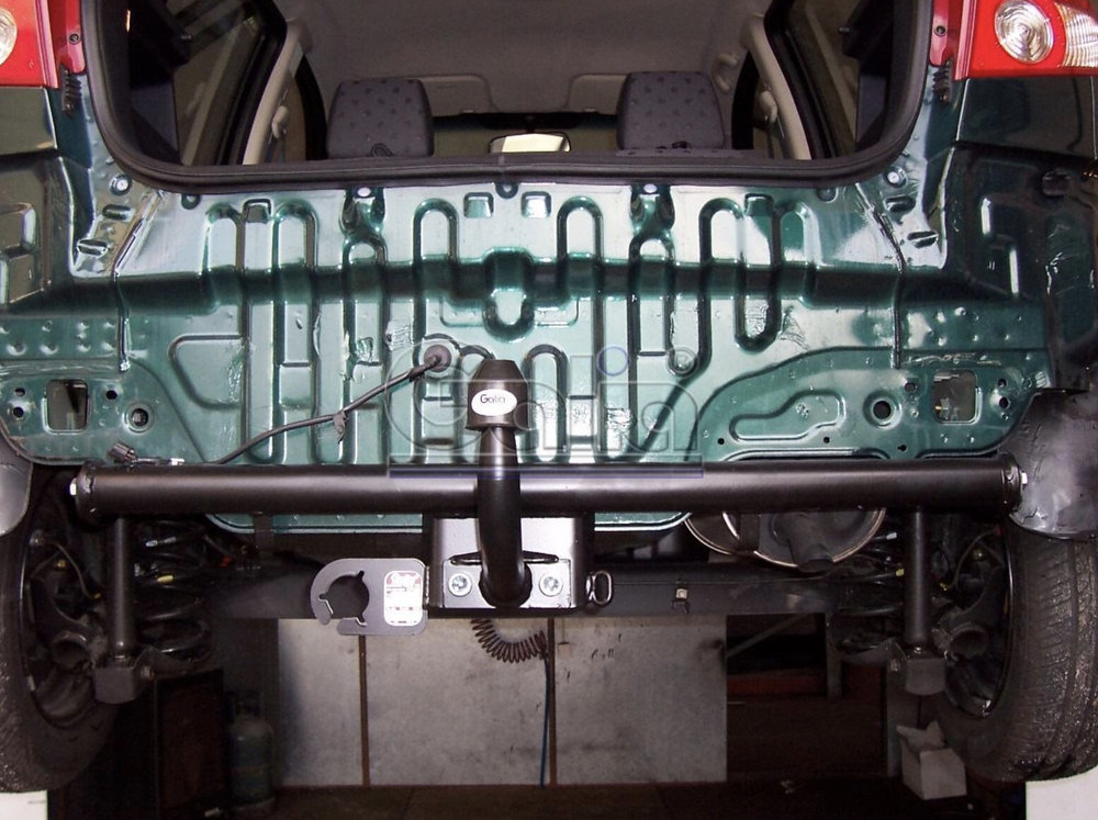 Фаркоп оцинкованный Galia H055A для Hyundai Getz 2003-2005(паспорт и сертификат в комплекте)(без электрики)